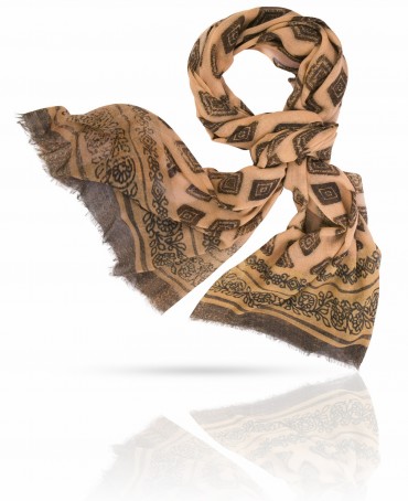 Палантин Унисекс W55.P2-DEC1418/CLAY